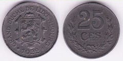 25 centimes from Luxembourg