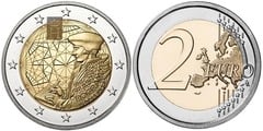 2 euro (35th Anniversary of the Erasmus Program) from Luxembourg