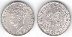20 cents (George VI) from Malaya