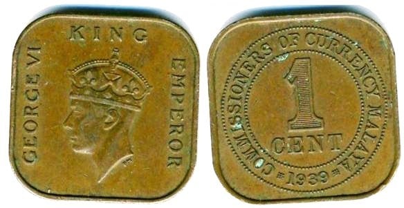 Photo of 1 cent (George VI)