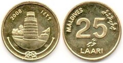 25 laari from Maldives