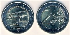 2 euro (100 Aniversario del Primer Vuelo desde Malta) from Malta
