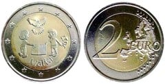 2 euro (Children and Solidarity - Peace) from Malta