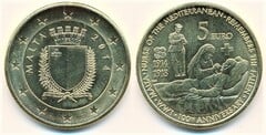 5 euro (100 Aniversario de la I Guerra Mundial) from Malta