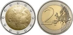 2 euro (550 Aniversario del Nacimiento de Nicolás Copérnico) from Malta