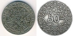 50 centimes from Morocco