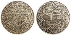 1 franc from Morocco