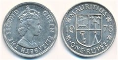 1 rupee from Mauritius