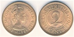 2 cents from Mauritius