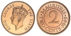 2 cents from Mauritius
