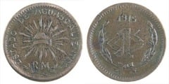 1 centavo from Mexico-Provinces