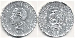 10 pesos (Centenario de la Constitución) from Mexico