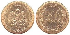 2 pesos from Mexico