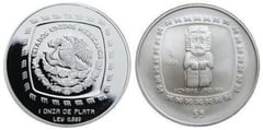 5 pesos (Hombre Jaguar) from Mexico