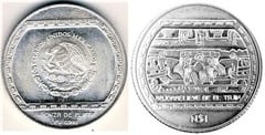 1 nuevo peso-1/4 onza (Bas-relief of El Tajin) from Mexico