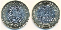 20 pesos (Centennial of the Heroic Deed of Veracruz) from Mexico
