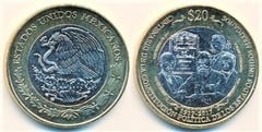 20 pesos (Centenario de la Promulgación de la Constitución) from Mexico