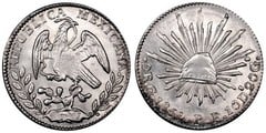2 reales from Mexico