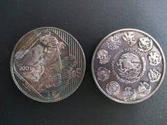 5 pesos (Perrito de las praderas) from Mexico