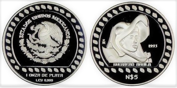 Photo of 5 nuevos pesos (Guerrero Aguila)