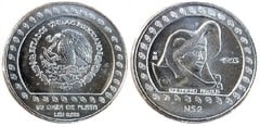 2 nuevos pesos (Aguila Warrior) from Mexico