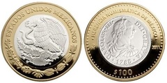 100 pesos (8 reales.1783.Carlos III) from Mexico
