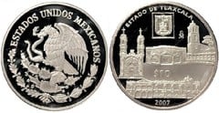 10 pesos (Estado de Tlaxcala) from Mexico