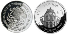 10 pesos (Oaxaca-Macedonio Alcalá Theater) from Mexico