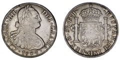 8 reales (Charles IV) from Mexico