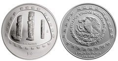 10 pesos (Atlantes) from Mexico