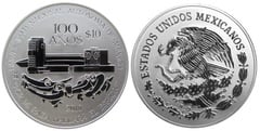 10 Pesos (Centenario de la Fundación de la UNAM) from Mexico