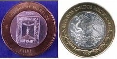100 Pesos (Morelos Heráldica) from Mexico
