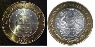 Photo of 100 Pesos (Quintana Roo Heráldica)