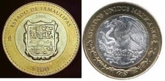 100 Pesos (Tamaulipas Heráldica) from Mexico