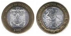 100 Pesos (Zacatecas Heraldry) from Mexico