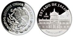 10 pesos (State of Jalisco-Hospicio Cabañas) from Mexico
