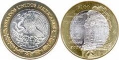 100 pesos (Estado de Hidalgo-Reloj) from Mexico