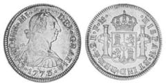 2 reales (Carlos III) from Mexico