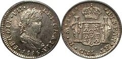 1/2 real (Fernando VII) from Mexico