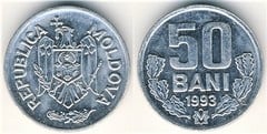 50 bani from Moldova