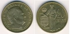 20 centimes from Monaco