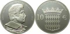 10 euro (400th Anniversary Honorius II Prince of Monaco) from Monaco