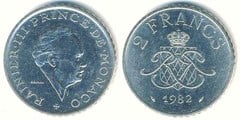 2 francs from Monaco