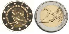 2 euro (500 Aniversario del Principado de Mónaco) from Monaco