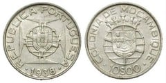 10 escudos from Mozambique