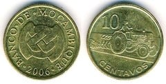 10 centavos from Mozambique