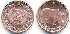 1 centavo from Mozambique