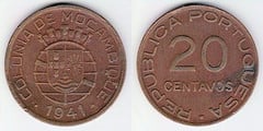 20 centavos from Mozambique
