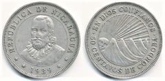 50 centavos from Nicaragua