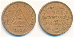 1 centavo from Nicaragua